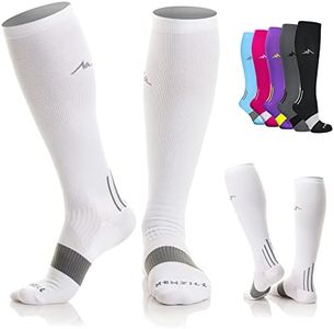 NEWZILL Medical Compression Socks for Women & Men Circulation 20-30 mmHg, Best for Running Athletic Hiking Travel Flight Nurses