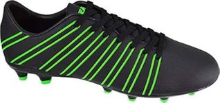 Vizari Men's Madero FG Soccer Shoe Black/Green 13 Regular US