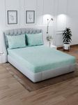 Signature Lilly Super Soft Microfiber Double Bed Bedsheet – 90x100 Inches, 120 TC, Ultra-Breathable & Durable, Wrinkle-Resistant (Design4)