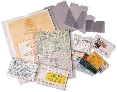 ESSELTE 46010 Box Sleeves for Name Badges PVC 171 x 221 mm