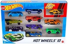 Hot Wheels Toy Cars & Trucks 10-Pac