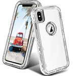 ORIbox Case Compatible with iPhone Xs max Case, Heavy Duty Shockproof Anti-Fall clear case