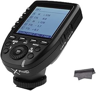 Godox XPro TTL Wireless Trigger,1/8000s High-Speed-Sync,5 Dedicated Group Bottons and 11 Customizable Functions (XPro-C Compatible with Canon)