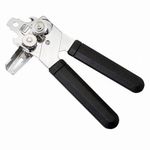 Chokshi Empressa Universal CAN Opener/TIN Opener Stainless Steel 18 cm Multipurpose Opener for Cans and Tins for Household, Camping, and Parties, Black (Modern)