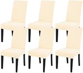 JQinHome 6 Pcs Dining Chair Slipcov