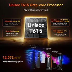 Blackview Fort 1 Rugged Smartphone – Waterproof, 128GB, Dual SIM