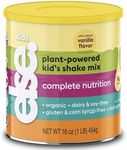 ELSE NUTRITION Plant-Based Kids Protein Shake Powder for Ages 2-12. Dairy-Free Kids Complete Nutrition Drink Mix with Essential Amino Acids, 25 Vitamins & Minerals, Vanilla, 1- Pack