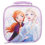 Stor Frozen 2 3D Rectangular Insulated Lunch Box Bag for Boys and Girls, Perfect Size for Packing Hot or Cold Snacks for School and Travel, BPA Free