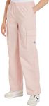 Calvin Klein Women's Regular Pant (J20J223116TF6_Pink_L)