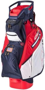 Sun Mountain C-130 Cart Bag Golf Navy/White/Red USA 2020 New, 14-Way Divided