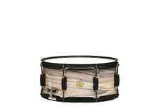 TAMA WP1465BK-NZW Snare Drum - 6.5" x 14" - Natural Zebra Wood