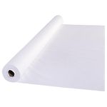 Hoffmaster 260047 Linen-Like Tablecover Roll, 100-Feet Length x 40-Inch Width, White