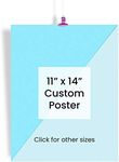 EzPosterPrints - Upload Your Image/Photo - Custom Personalized Photo to Poster Printing, Wall Art Prints - (11 X 14 inches)