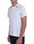 TCA Quickdry Boys T Shirt for Football, Sport, Training - Boys Football Kit for Kids, Boys T Shirts - White, 6-8 Years