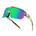 Karsaer Sports Sunglasses Women Men Cycling Running Driving Skiing Fishing Biking Outdoor Glasses UV Protection Lens E1080