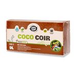 COCO & COIR Coco Soil Coconut Fibre. 100% Natural Organic Coconut Coir Compost Brick - Coco Grow (9L)