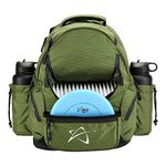 Prodigy Disc Golf BP-3 V3 Backpack - Golf Travel Bag - Holds 17+ Discs Plus Storage Disc Practice Bag - Tear and Water Resistant Disc Golf Backpack - Great for Beginners - Affordable Disc Golf Bag