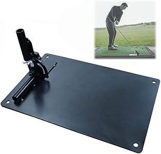 Golf Alignment Stick Swing Training Sticks Practice Rods Aluminum Metal Aiming Putting Trainer Accessories and Equipment for Golfing (1 Pack Metal Golf Practice Plate)