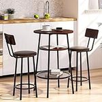 TCENLON Pub Table and Chairs Set of