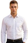 Louis Philippe Men's Cotton Classic Fit-Shirt (Lpsfmclpg89904_White,39