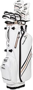 Founders Club TG2 Complete Womens Golf Set - Right-Handed with Stand Bag (Standard Length)