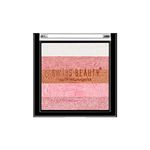 Swiss Beauty Brick Highlighter | Highly-Pigmented Powder Highlighter + Bronzer With Easy-To-Blend Formula | Shade- 3, 7G |