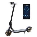 AOVOPRO Electric Scooter Adult Basic/with Dual suspension and Turn signal, 350W/500W Motor, 30km/45km Long Range, Max Speed 25 km/h, 3 Speed Settings, App Control (AV01)