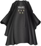 Wahl Professional 5 Star Barber Cape #97791 – Great for Professional Stylists and Barbers – Polyester – Snap Closure