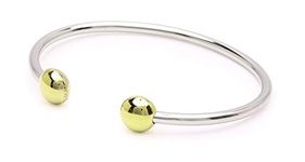 QRay Combo Standard Steel Golf Athletic Bracelet … (X-Small: 5"~6")