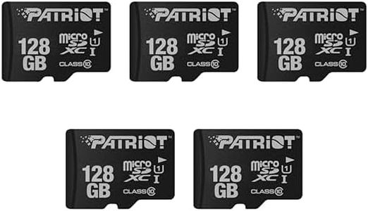 Patriot LX Series Micro SD Flash Memory Card 128GB - 5 Pack