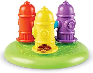 Brightkins Spinning Hydrants Treat Puzzle - Interactive Dog Toys, Treat Puzzles for Dogs Medium