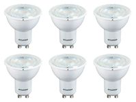 Sylvania 0027434 'RefLED ES50' LED Lamp GU10 Cool White 4000K 36° Non Dimmable 4.2 Watt (6 Pack)