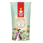 Nutty Yogi Gluten Free Baking Flour 800Gm, Vegan, Good for Cakes, Breads, Home Bakers, Light and Healthy, Amaranth, Quinoa, Barnyard Millet - (Pack of 2)