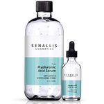 Hyaluronic Acid Serum 8 fl oz And 2 fl oz, Made With Hyaluronic Acid, Ultra-Hydrating Moisturizer Manufactured In USA