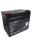 Ultramax NPG35-12, 12V 35Ah 20HR 36 Hole Golf Trolley Battery(as 30Ah, 31Ah, 32Ah, 33Ah, & 36Ah)