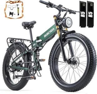 Electric Bike for Adults Dual Motor 2000W/1000W 48V 60Ah/30AH/20Ah Long Range ebike Removable Battery 26" Fat Tire Off Road Mountain Full Suspension Electric Bicycle,Dual Hydraulic Brakes,32mph/30mph