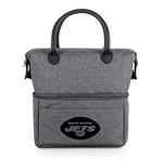 Picnic Time 511-00-154-044-2 NFL Urban Lunch Bag, Polyester, Gray with Black Accents