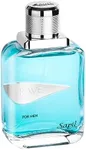 Sapil Rave 100 ml Eau De Toilette Men - Long-Lasting Dubai Toilette, Fresh Spicy Aromatic Scent for Daily Wear, Arabic Toilette with Unique Calabrian Bergamot & Pepper Notes [100 ml - 3.4 oz]