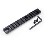 TRIROCK Picatinny Standard 13 slots RIS 21mm Base Mount 6.06" Long Rail Set for G36 G36C system