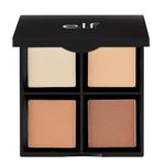 Contour Palette, 4 Shades, Customizable, Easy to Apply, Sculpts, Shades, Brightens, Light/Medium, Infused with Vitamin E, All-Day Wear 16g