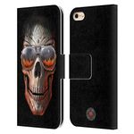 Head Case Designs Officially Licensed Anne Stokes Hellfire Skull Leather Book Wallet Case Cover Compatible With Apple iPhone 6 / iPhone 6s