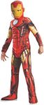 Rubies Costume Marvel Universe Classic Collection Avengers Assemble Deluxe Muscle-Chest Iron Man, 56-60-Inch Tall