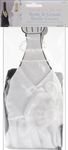 Darice VL2025 Bride And Groom Bottle Covers, Black/White, 2 Per Pack