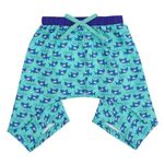 HDE Dog Swim Trunks Hawaiian Board Shorts Beach Pool Swimsuit for S to XXL Dogs Sharks - S