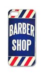 RainbowSky iPhone 5S 5 5G Case - Barbershop Barber Shop Hard Plastic Back Protection Phone Case Cover -569