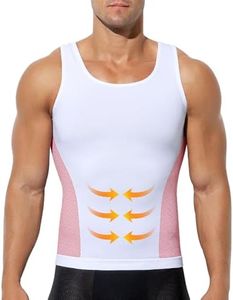 Casey Kevin Shapewear Herren Bauchweg Unterhemd Kompressionsshirt Tank Top Herren Body Shaper Compression Shirt