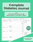 Complete Diabetes Journal with Food