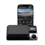 Qubo Car Dash Cam Pro 3K HDR from Hero Group, 5MP 3K QHD Resolution, Sony IMX335 Sensor, 140° View, 3.2" LCD Display, GPS Logger, WiFi, Emergency Recording, Made in India, Supports Up to 1 TB SD Card