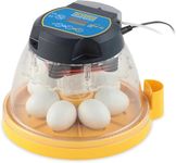 Brinsea Mini II EX 7 Hen & Duck Egg Incubator - British Made, Premium Quality, Fully Automatic Turning & Integral Automatic Humidity Control Incubator - Includes Alarms & Egg Cooling. 3 Yr Guarantee.