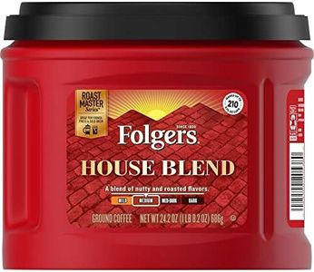 Folgers House Blend Medium Roast Ground Coffee, 24.2 Ounces